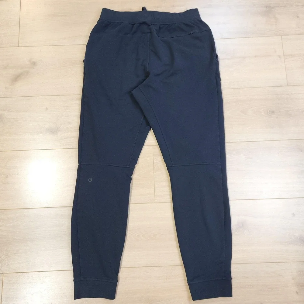 Lululemon City Sweat‎ Jogger Pants Mens Medium Black Sweatpants Drawstring
